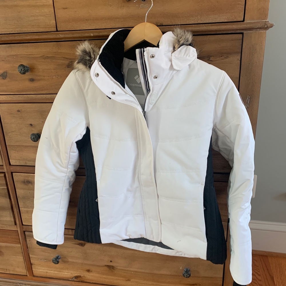 Obermeyer Ski Jacket Tuscany II w/ Faux Fur Trim